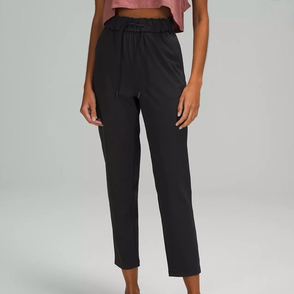 Lululemon Keep Moving Stretch High-Rise Pant 7/8 Length Size 18
